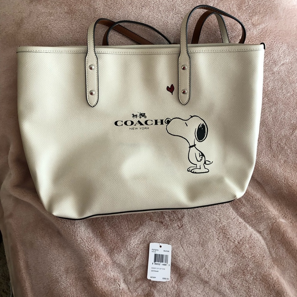 Coach Snoopy handbag